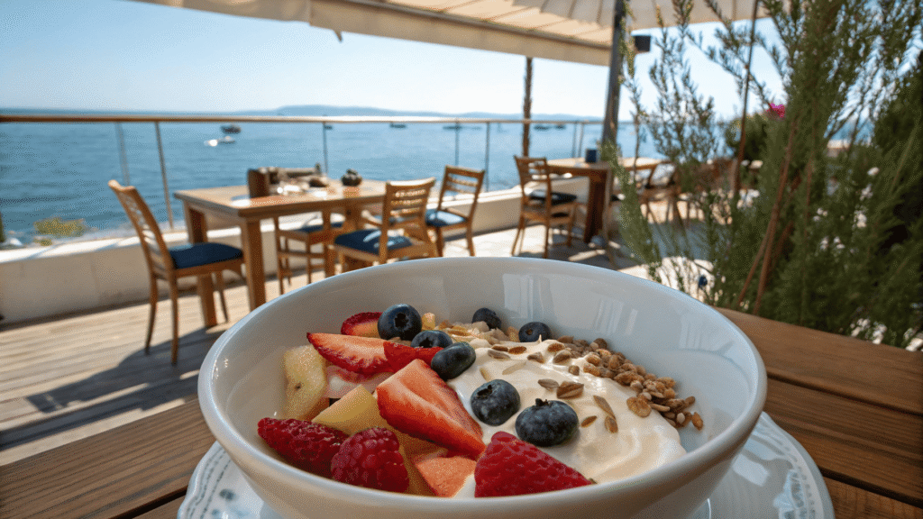 Yogurt Greco con frutta secca e semi